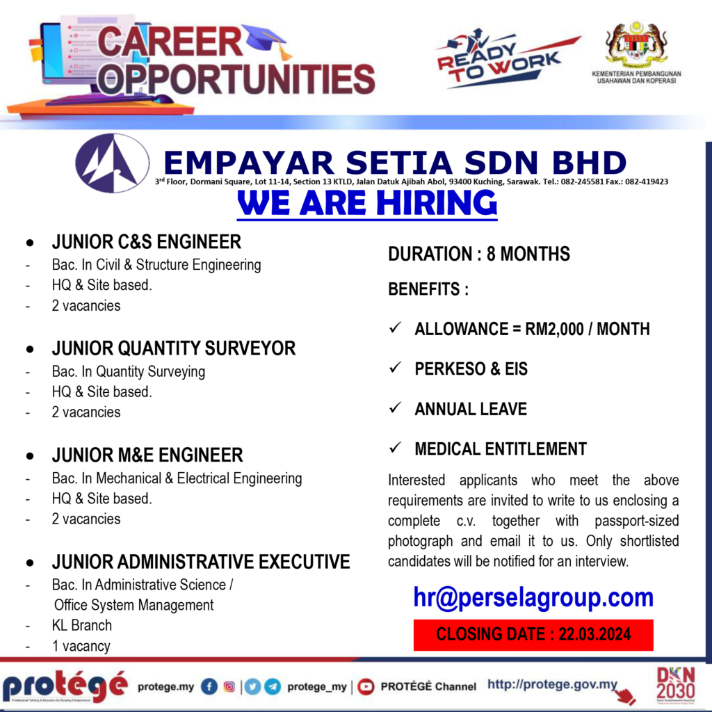 Career - Empayar Setia Sdn Bhd